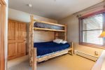 Bunk beds within this Red Hawk townhome